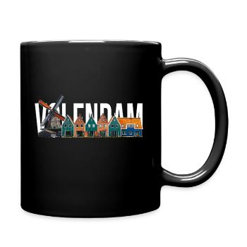 Volendam - Mug uni - noir - Droite