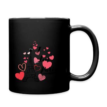 I love Paris. - Full Colour Mug - black - Right