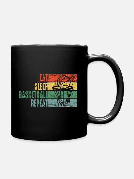 Basketball basketball players Basketball players - Full Colour Mug - black