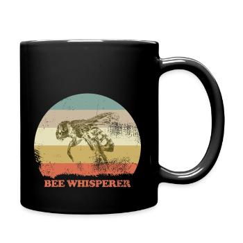 Bee Whisperer Chuchoteur d’abeilles Apiculteurs Abeilles - Mug uni - noir - Droite