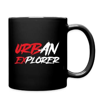 Urban Explorer - Urbex - Full Colour Mug - black - Right