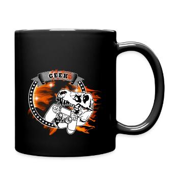 geek - Mug uni - noir - Droite