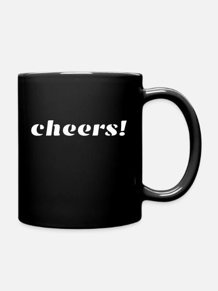 cheers - Mug uni - noir
