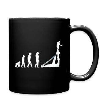 Flyboard Flying flyboarder Évolution - Mug uni - noir - Droite