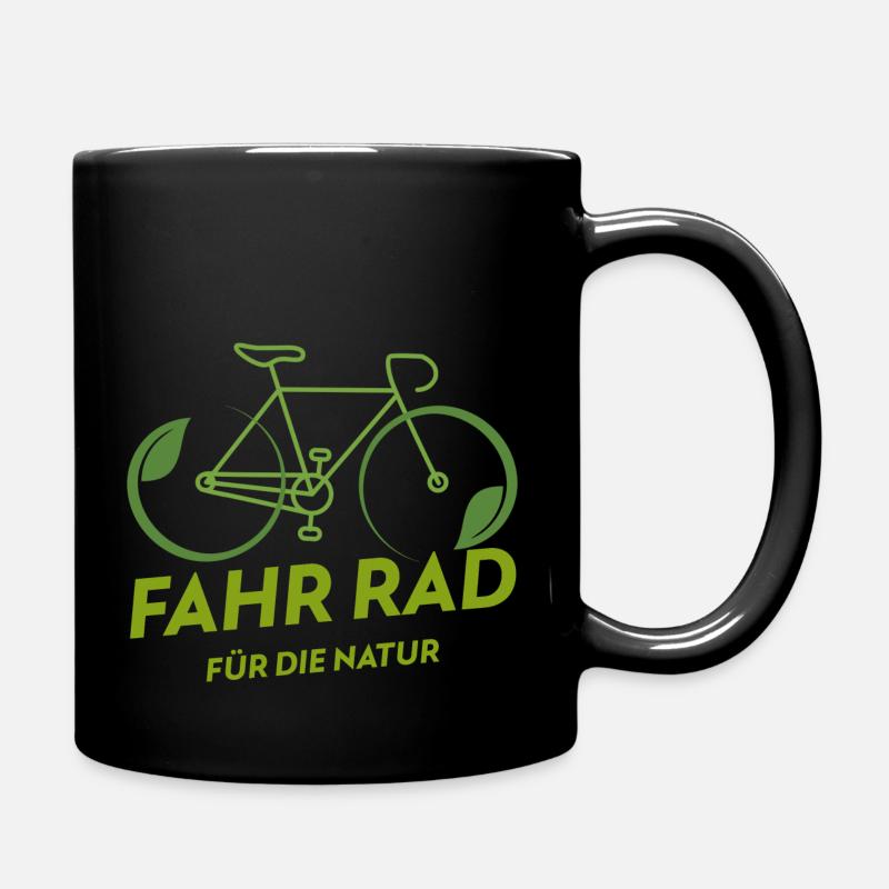 FAHR RAD - Tasse einfarbig - Schwarz