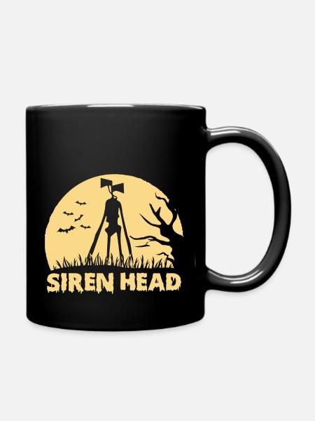 Siren Head - Full Colour Mug - black