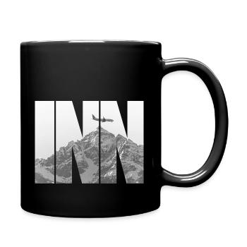 INN Airport - Tasse einfarbig - Schwarz - Rechts