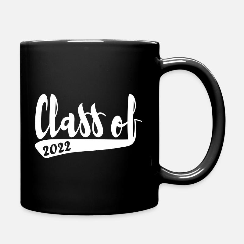 Class of 2022 schlicht vintage Design - Tasse einfarbig - Schwarz