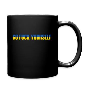 VA TE FAIRE FOUTRE - Mug uni - noir - Droite