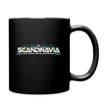 Scandinavia - Northern Lights Experience - Full Colour Mug - black - Right