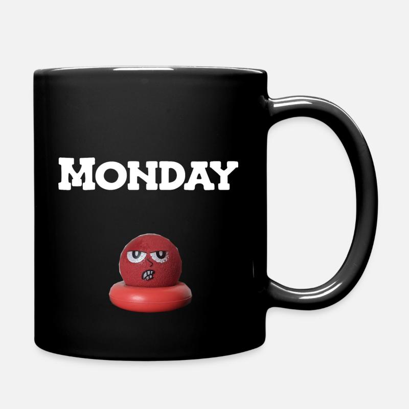 Monday - Tasse einfarbig - Schwarz