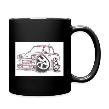 T CAR - Mug uni - noir - Droite