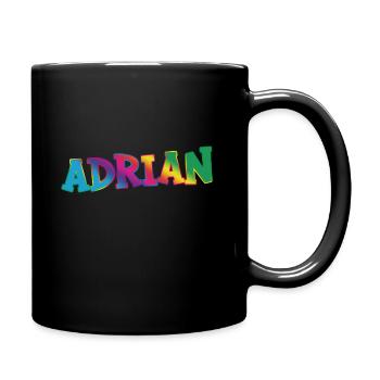 Adrian - Full Colour Mug - black - Right