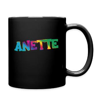 Anette - Full Colour Mug - black - Right