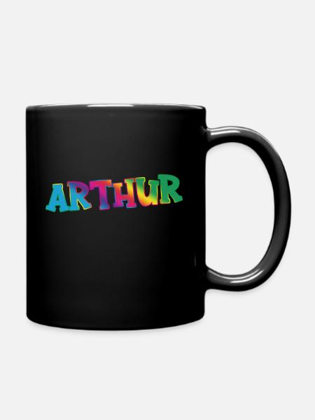 Arthur - Tasse einfarbig - Schwarz