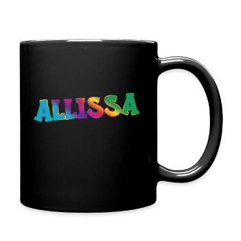 Allissa - Mug uni - noir - Droite