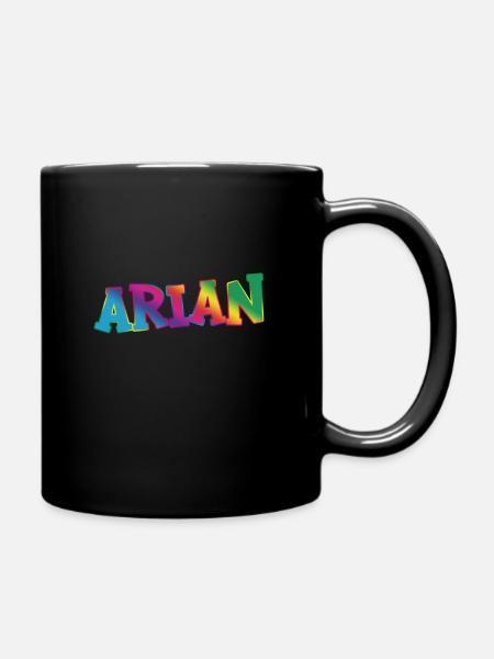 Arian - Tasse einfarbig - Schwarz