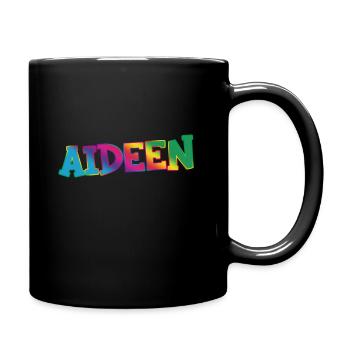 Aideen - Mug uni - noir - Droite