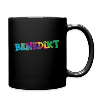 Benedict - Full Colour Mug - black - Right