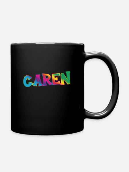 Caren - Tasse einfarbig - Schwarz