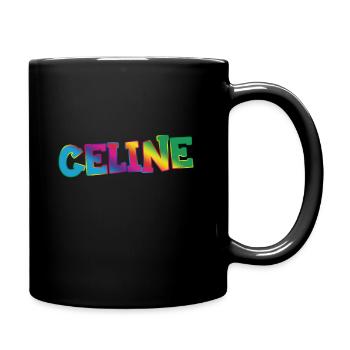 Céline - Mug uni - noir - Droite
