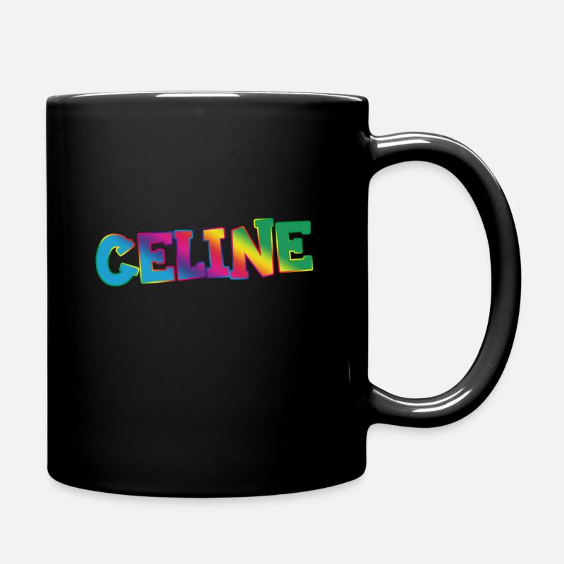 Celine - Tasse einfarbig - Schwarz