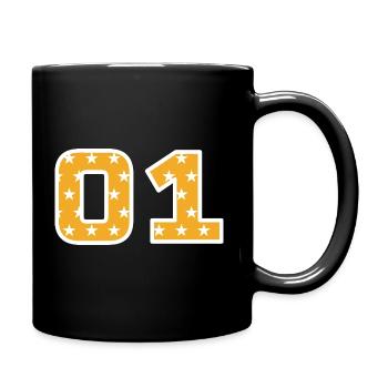Équipe - 01 - Mug uni - noir - Droite