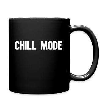 Chill-Modus - Tasse einfarbig - Schwarz - Rechts