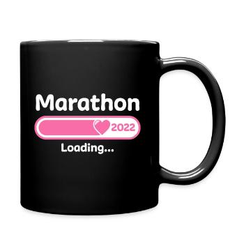 Marathon Marathon Runner Sport - Mug uni - noir - Droite