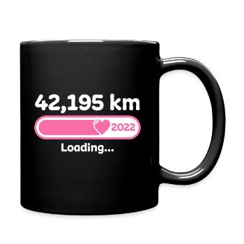 Marathon Marathon Runner Sport Jogging - Full Colour Mug - black - Right