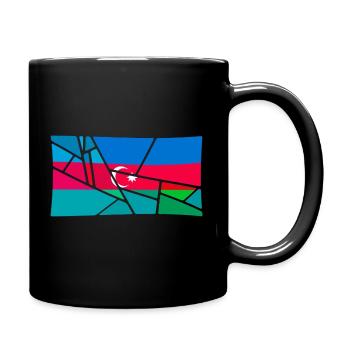 Azerbaïdjan - Mug uni - noir - Droite