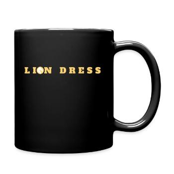 LION DRESS - Tasse einfarbig - Schwarz - Rechts