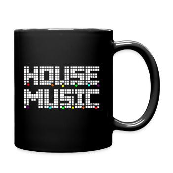 House Music LGBTQ+ Edition - Tasse einfarbig - Schwarz - Rechts