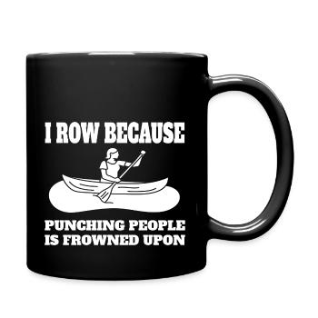 Rowing Club Rower Funny Rowing Saying Rower - Full Colour Mug - black - Right