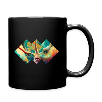 Flowerbeast 08 - by Art Vindeyre - Mug uni - noir - Droite