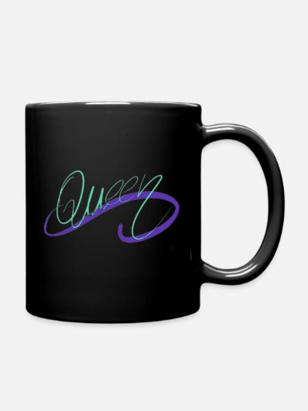 Queen - Tasse einfarbig - Schwarz