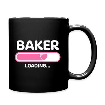 Barre de chargement Baker - Mug uni - noir - Droite