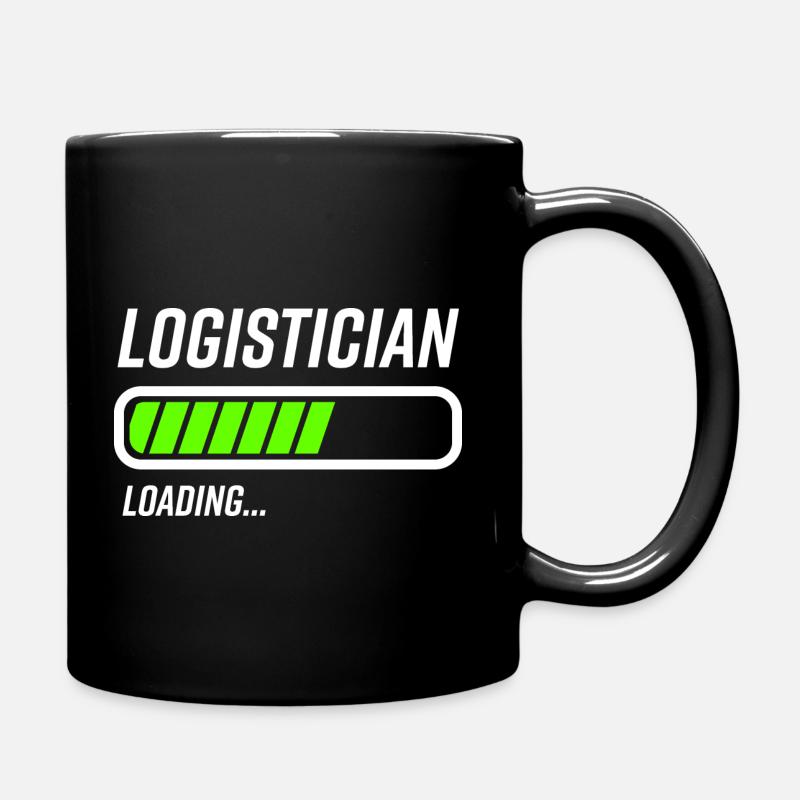 Logistique Barres de chargement - Mug uni - noir