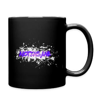 Notinsane - Tasse einfarbig - Schwarz - Rechts