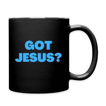 Got Jesus - Christian Quotes - Full Colour Mug - black - Right
