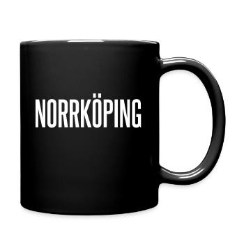 Norrköping - Tasse einfarbig - Schwarz - Rechts
