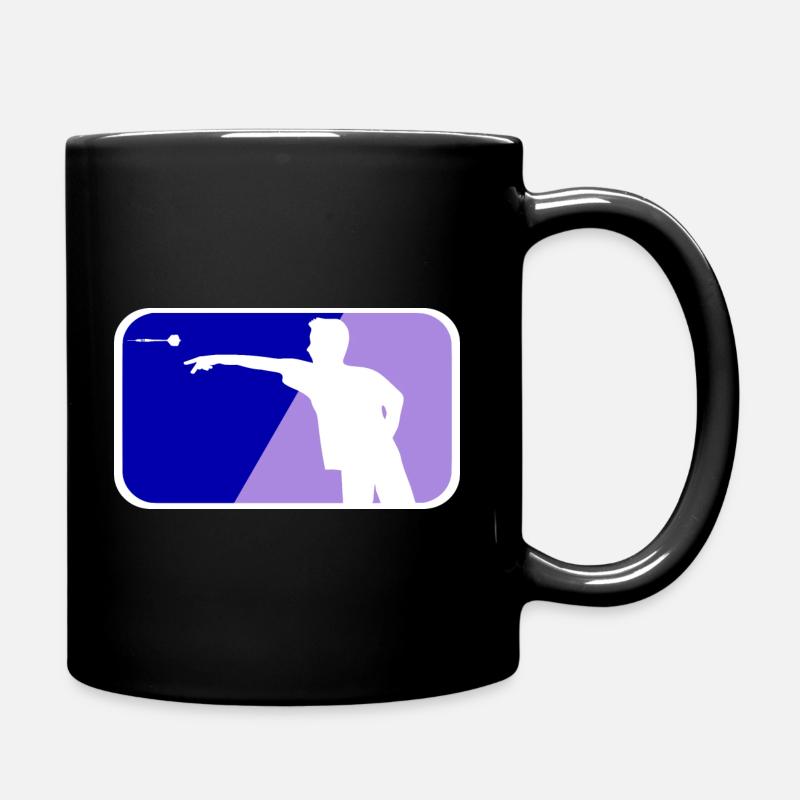 Dart Sport blue - Tasse einfarbig - Schwarz