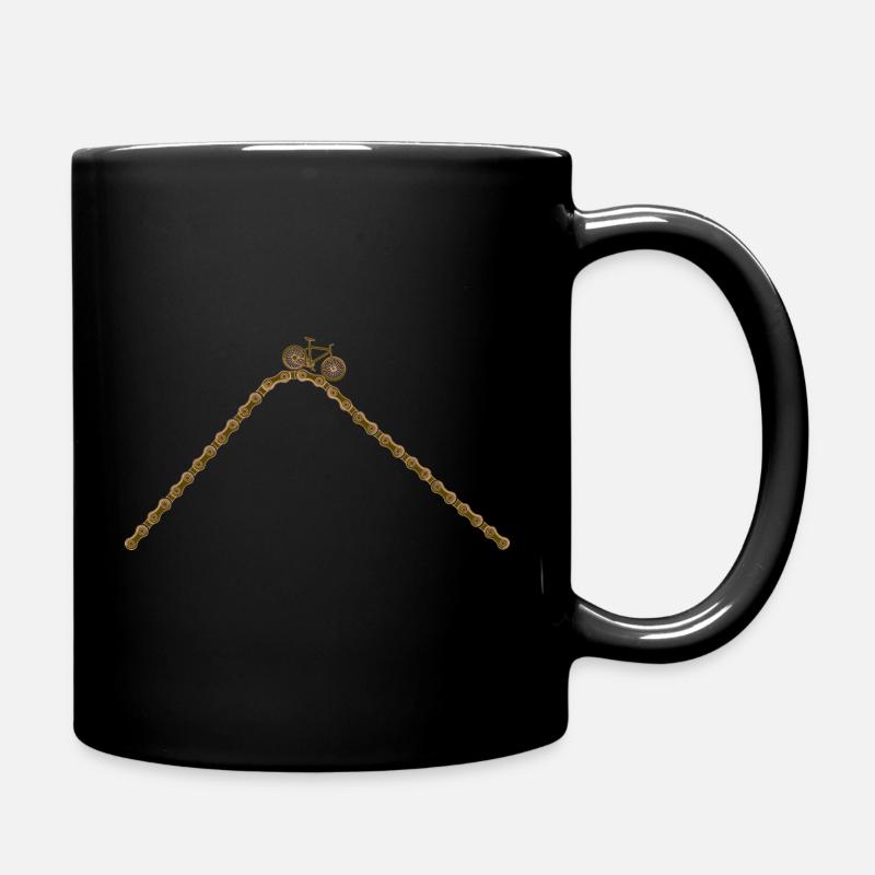 Conception de chaîne de vélo - Mug uni - noir