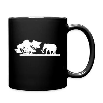Safari Zoo Animal Safari Zoo - Full Colour Mug - black - Right