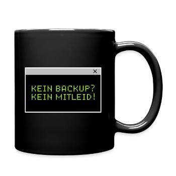 Informatiker Informatik Programmierer Entwickler - Tasse einfarbig - Schwarz - Rechts