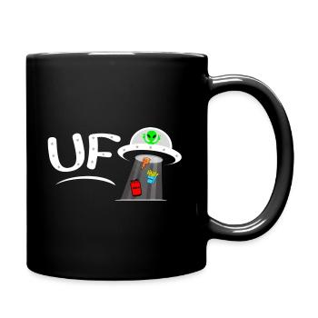 OVNI 🖤💙 et univers - Mug uni - noir - Droite