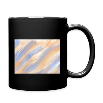 Wasserfall - Tasse einfarbig - Schwarz - Rechts