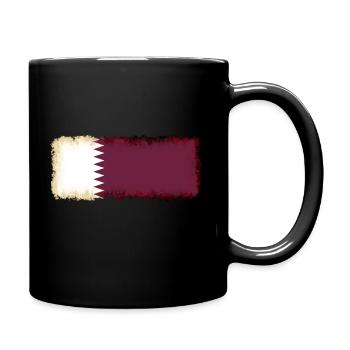 Qatar - Full Colour Mug - black - Right