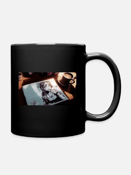 Esquisse matinale - Mug uni - noir