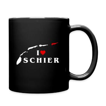 I Love Schier - Full Colour Mug - black - Right